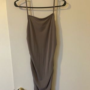 Nude/tan dress